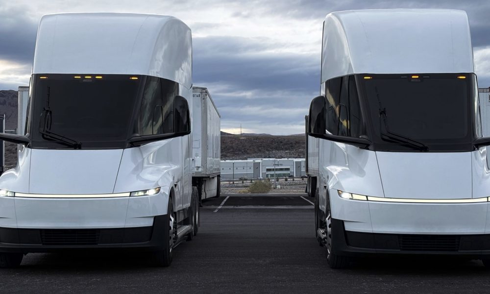 Einride CEO: about 75 of 500 Tesla Semis this year, the rest by end of 2027